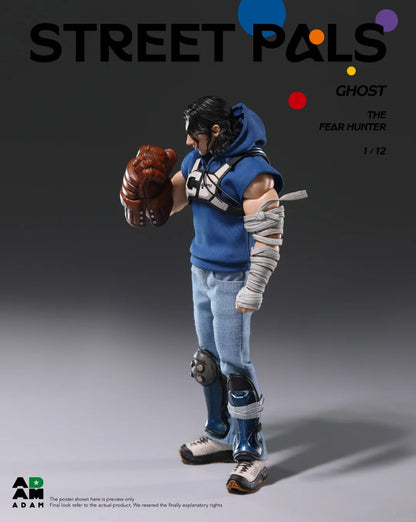(Pre-Order) ADAM 1/12 Street Pals "Fear Hunter" Ghost Action figure