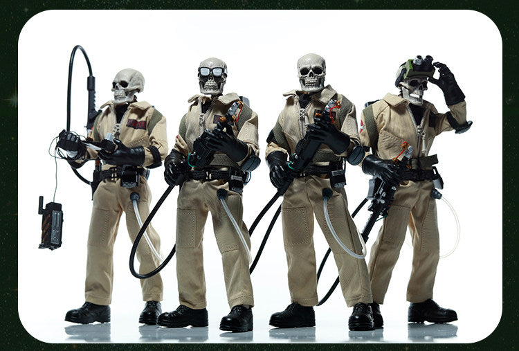 Custom 1/12 Clothing Accessories for Mythic Legions Skeletons Ghostbusters