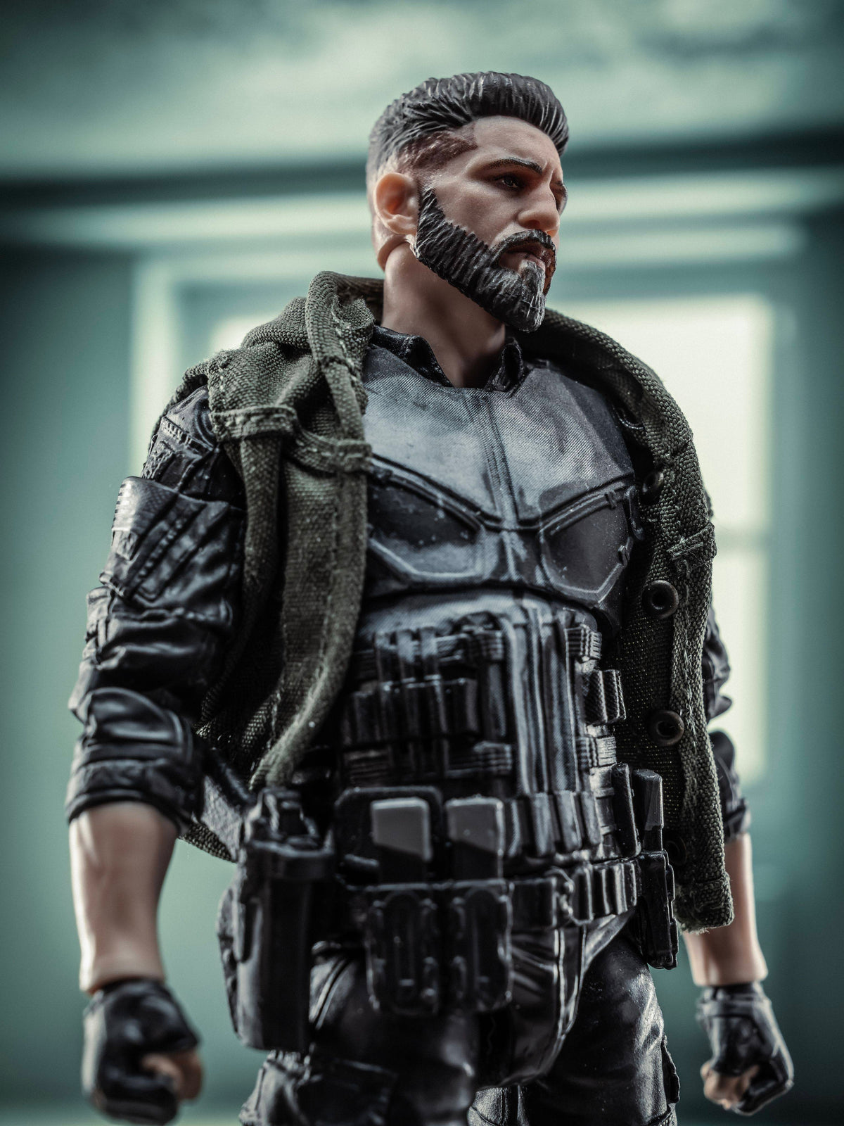 Custom 1/12 Clothing Jacket and Vest for Marvel Legends / Mezco Action Figures