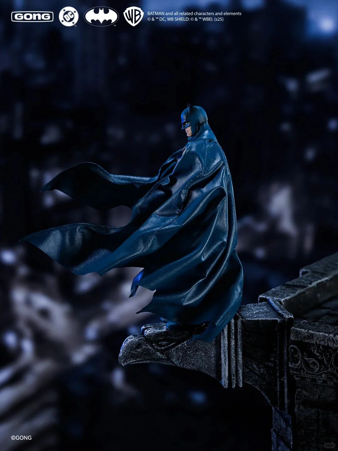POPMART GONG 1/12 Official Licensed DC Hush Batman Action Figure