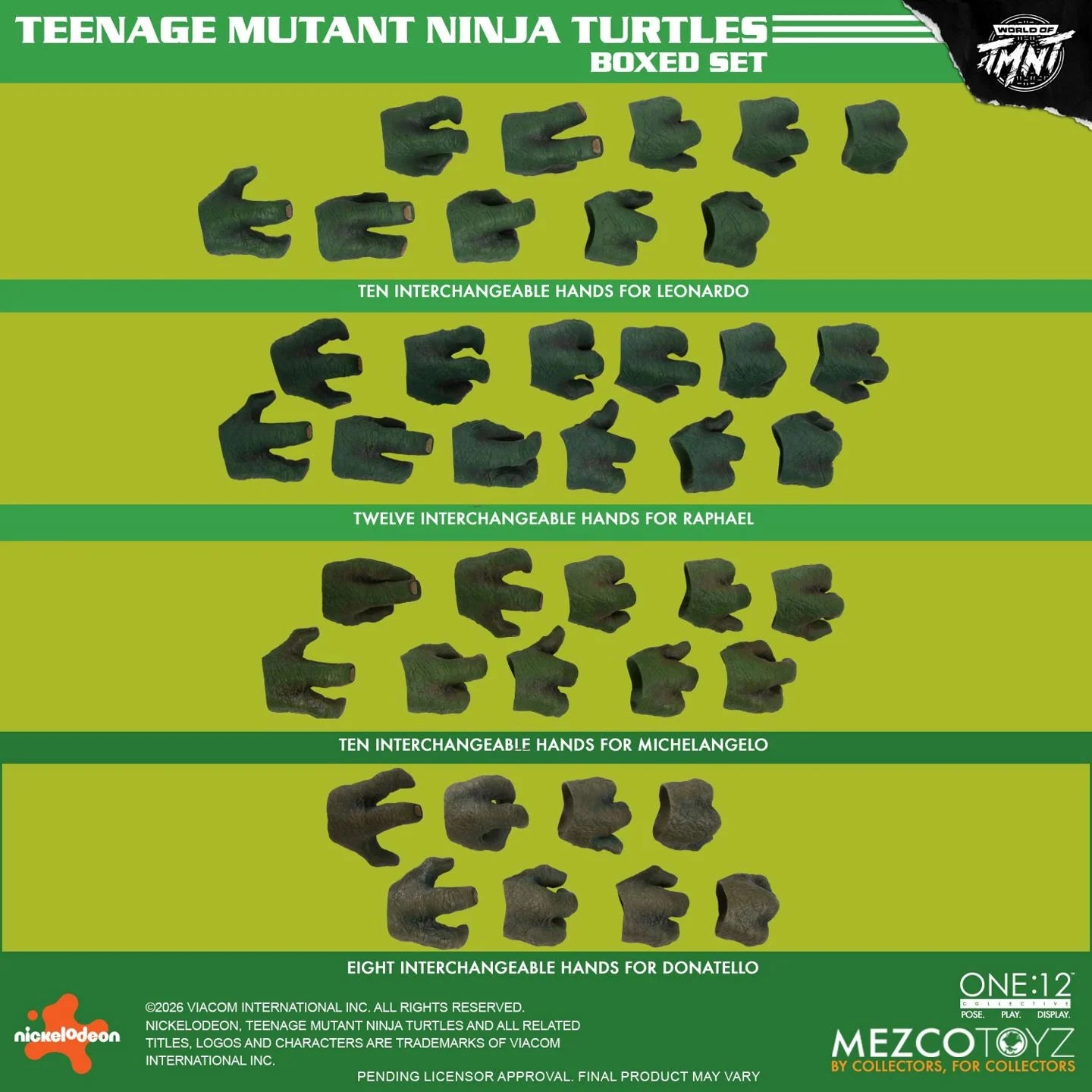 (Pre-Order) Mezco One:12 Collective Teenage Mutant Ninja Turtles (Comics) Deluxe Boxed Set