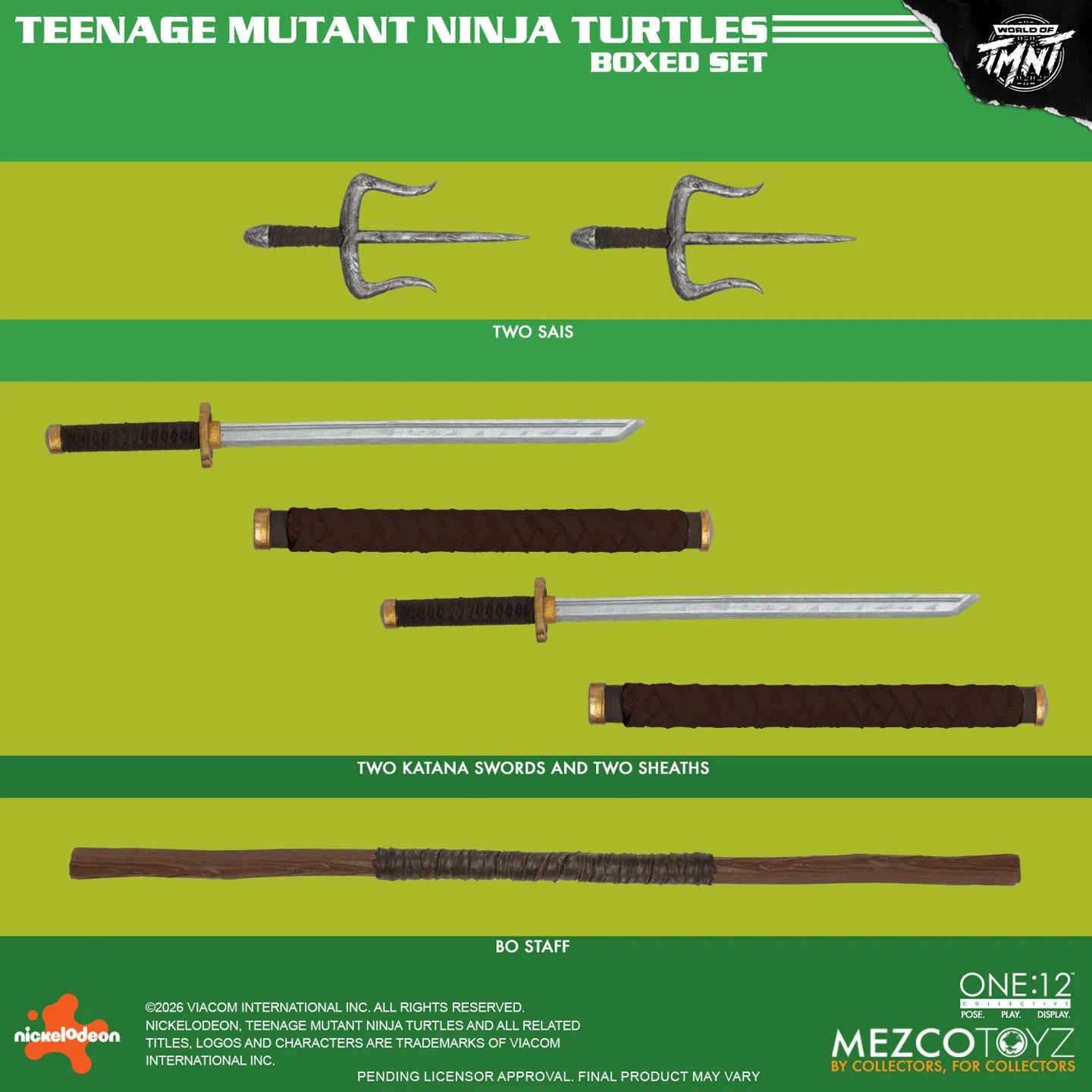 (Pre-Order) Mezco One:12 Collective Teenage Mutant Ninja Turtles (Comics) Deluxe Boxed Set