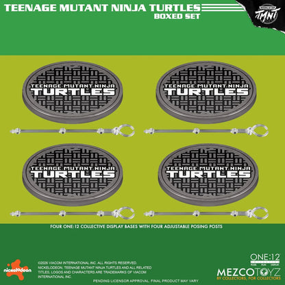 (Pre-Order) Mezco One:12 Collective Teenage Mutant Ninja Turtles (Comics) Deluxe Boxed Set