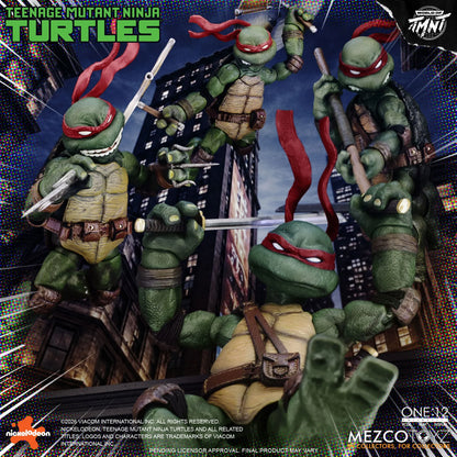 (Pre-Order) Mezco One:12 Collective Teenage Mutant Ninja Turtles (Comics) Deluxe Boxed Set