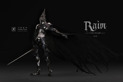 (Pre-Order) Yoshitaka Amano's Crow Knight Raim 1/12 Scale Action Figure