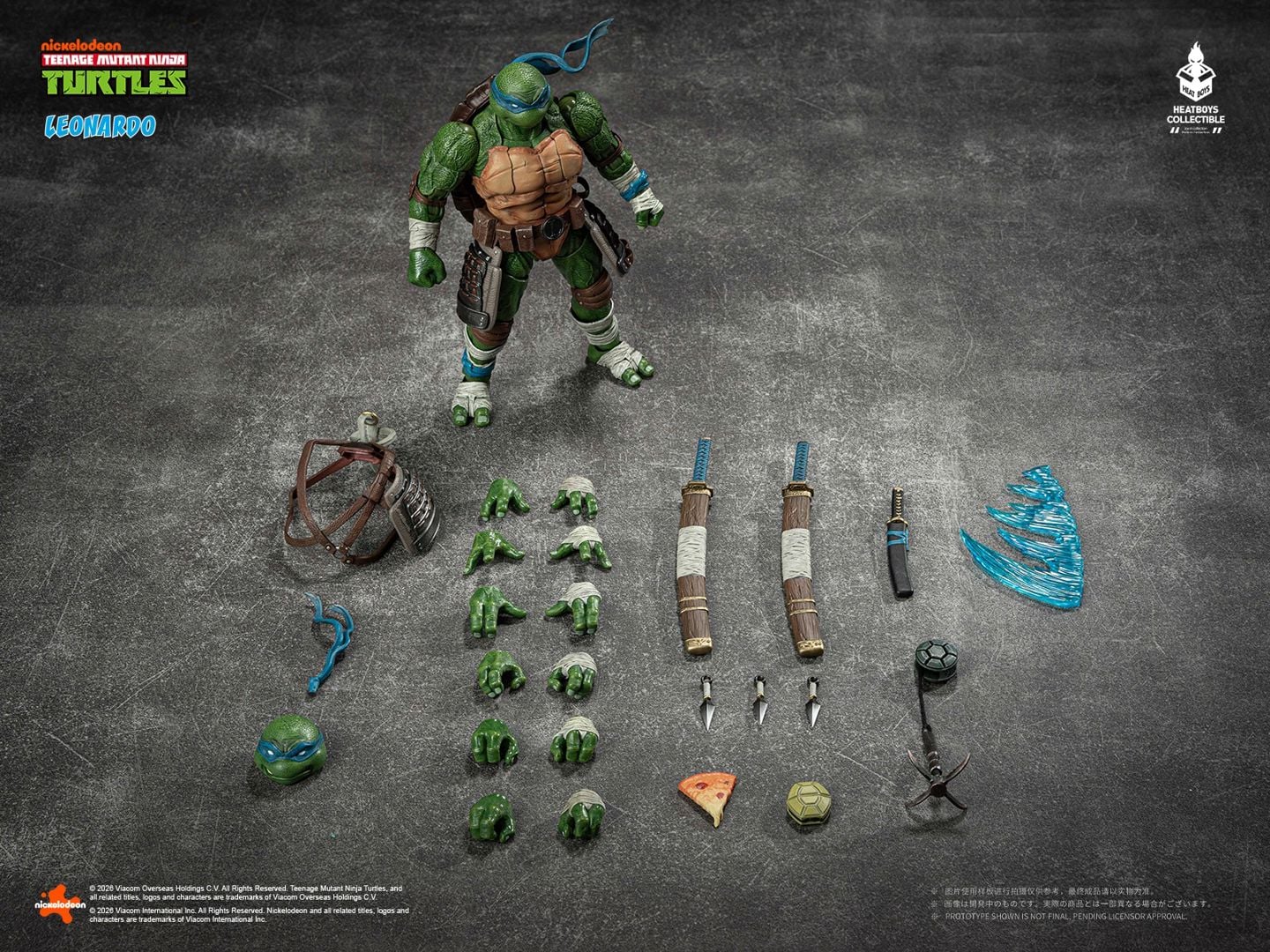 (Pre-Order) Teenage Mutant Ninja Turtles HB0103 Leonardo Action Figure