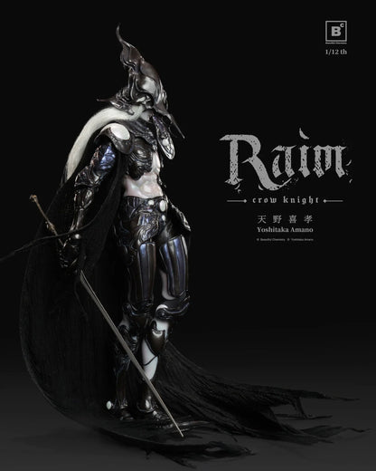 (Pre-Order) Yoshitaka Amano's Crow Knight Raim 1/12 Scale Action Figure