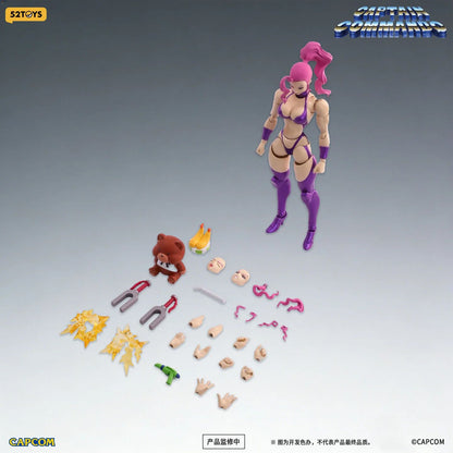 (Pre-Order) 52toys 1/12 Official Licensed Captain Commando Carol