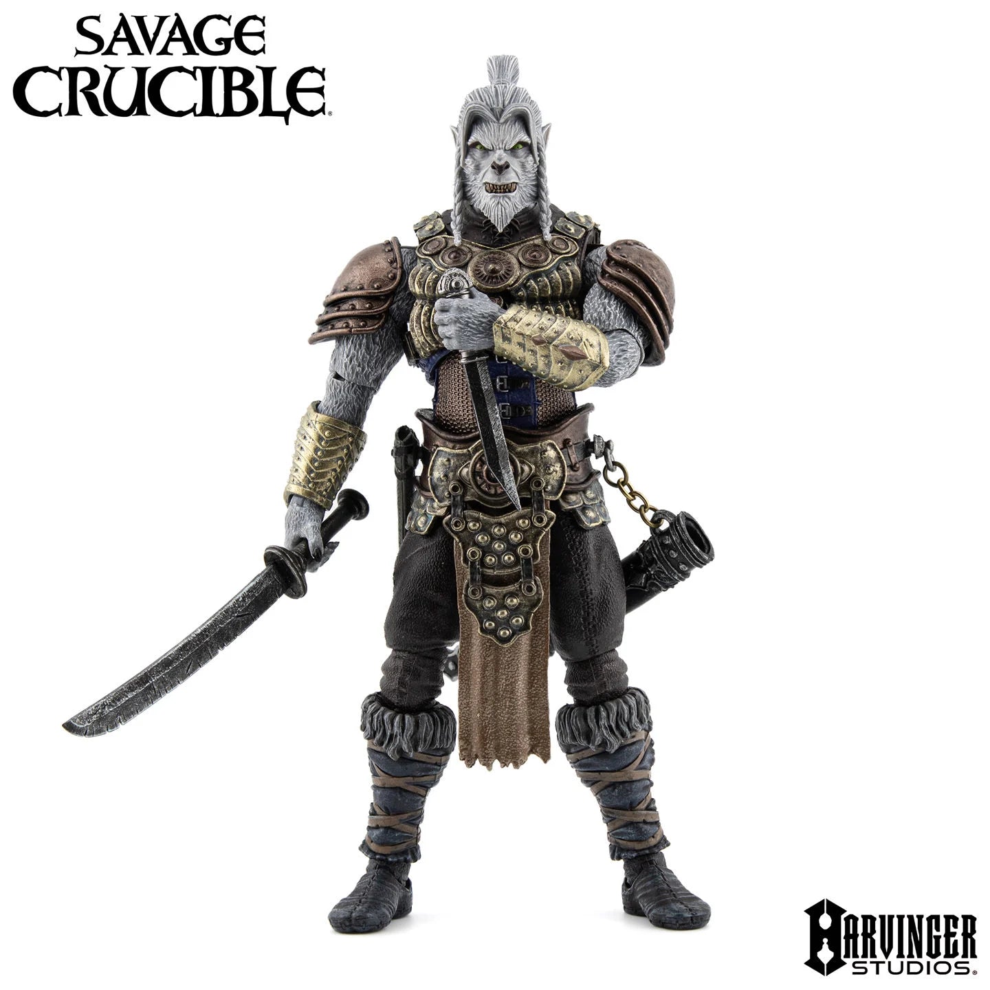 Savage Crucible Brynyar Vael Action Figure
