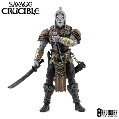 Savage Crucible Brynyar Vael Action Figure