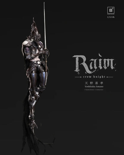 (Pre-Order) Yoshitaka Amano's Crow Knight Raim 1/12 Scale Action Figure