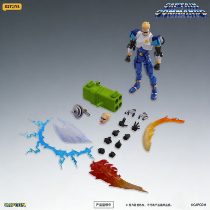 (Pre-Order) 52toys 1/12 Official Licensed Captain Commando Captain Commando
