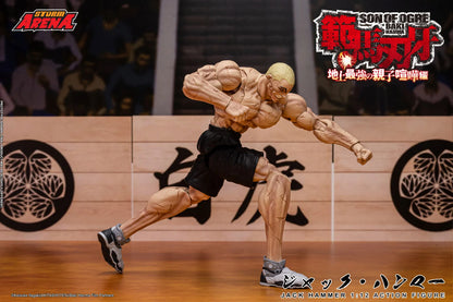 (Pre-Order) Baki Hanma: Son of Ogre Storm Arena Jack Hammer 1/12 Scale Action Figure