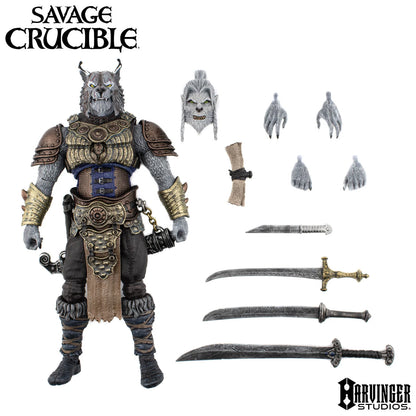 Savage Crucible Brynyar Vael Action Figure