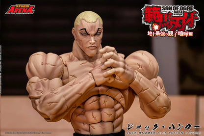(Pre-Order) Baki Hanma: Son of Ogre Storm Arena Jack Hammer 1/12 Scale Action Figure