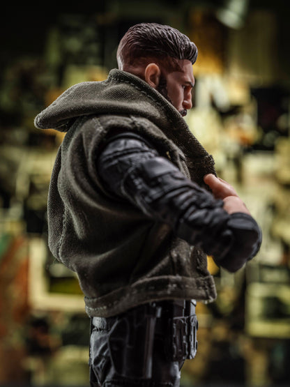 Custom 1/12 Clothing Jacket and Vest for Marvel Legends / Mezco Action Figures