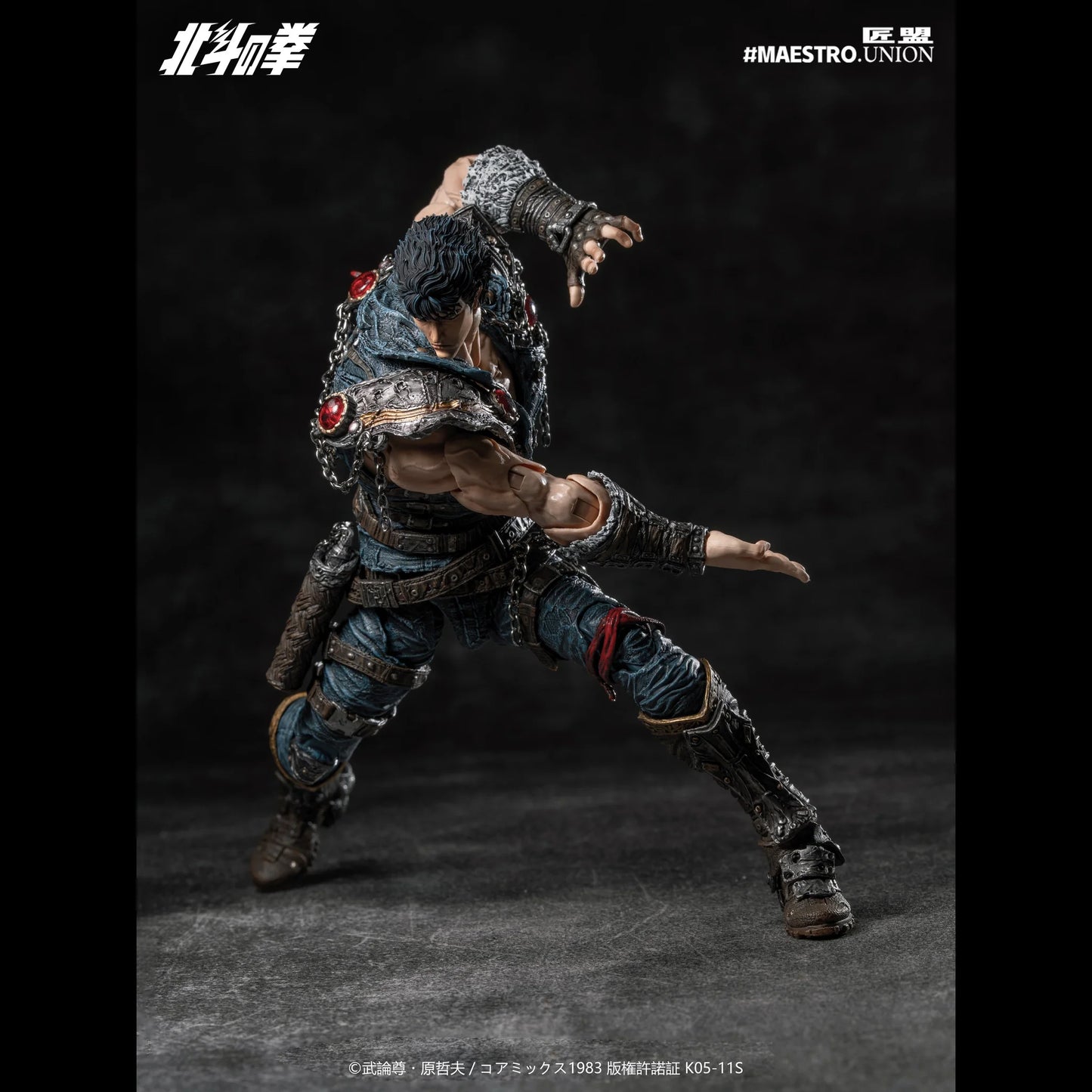 (Pre-Order) Maestro Union Official Licensed Hokuto no Ken 1/12 KENSHIRO action figure