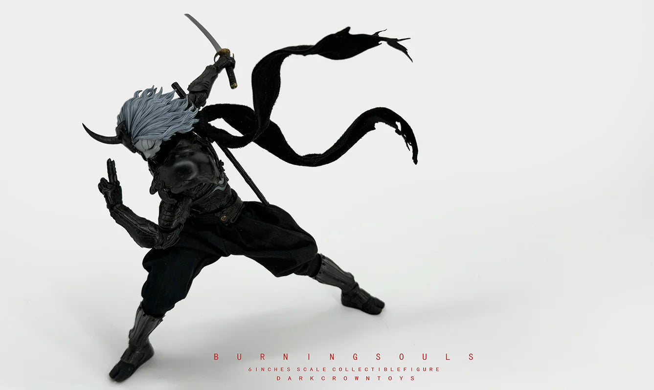Dark Crown Toys Burning Souls 1/12 Immortal Shura Kagekura Two figures Version