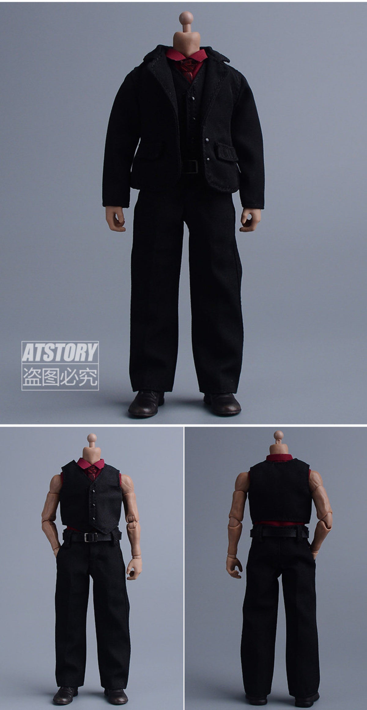 Custom 1/12 Clothing Accessories Suits for 1/12 scale action figures