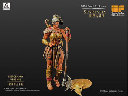 (Pre-Order) Xesray 1/12 Spartalia WF26 EE Arena and Mercenary action figure