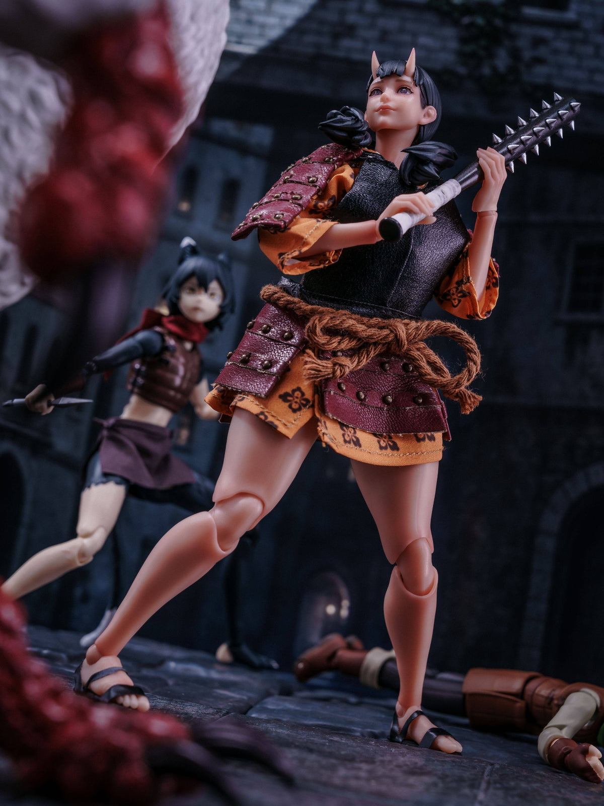 Custom 1/12 Clothing for Delicious in Dungeon Inutade on Cowl Product Oni Girl