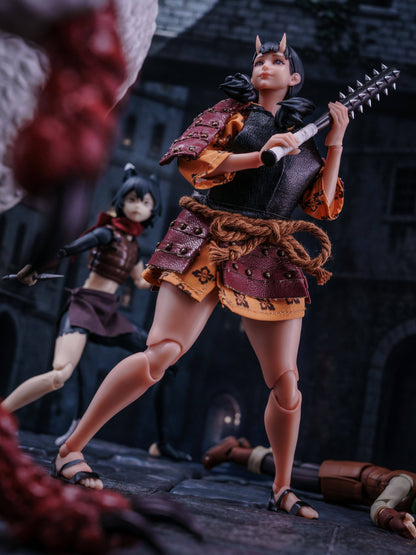 Custom 1/12 Clothing for Delicious in Dungeon Inutade on Cowl Product Oni Girl