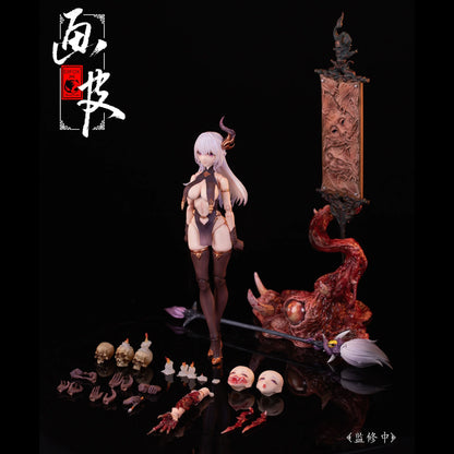 (Pre-Order) Bearpanda 1/12 Ghost Series Painted Skin action figure with preorder bonus