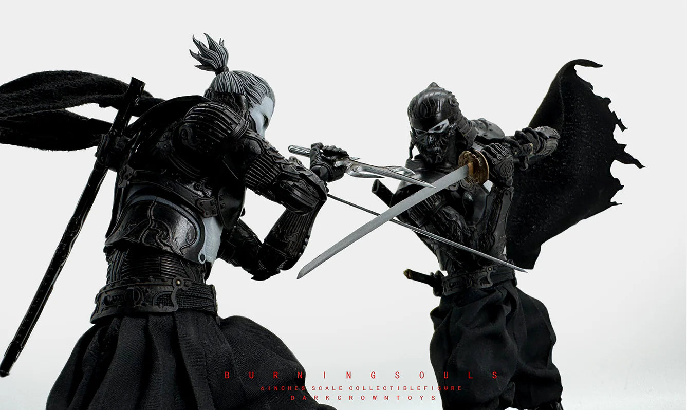 Dark Crown Toys Burning Souls 1/12 Immortal Shura Kagekura Two figures Version