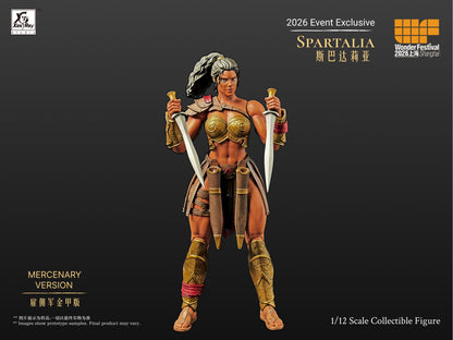 (Pre-Order) Xesray 1/12 Spartalia WF26 EE Arena and Mercenary action figure