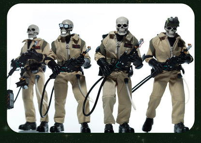 Custom 1/12 Clothing Accessories for Mythic Legions Skeletons Ghostbusters