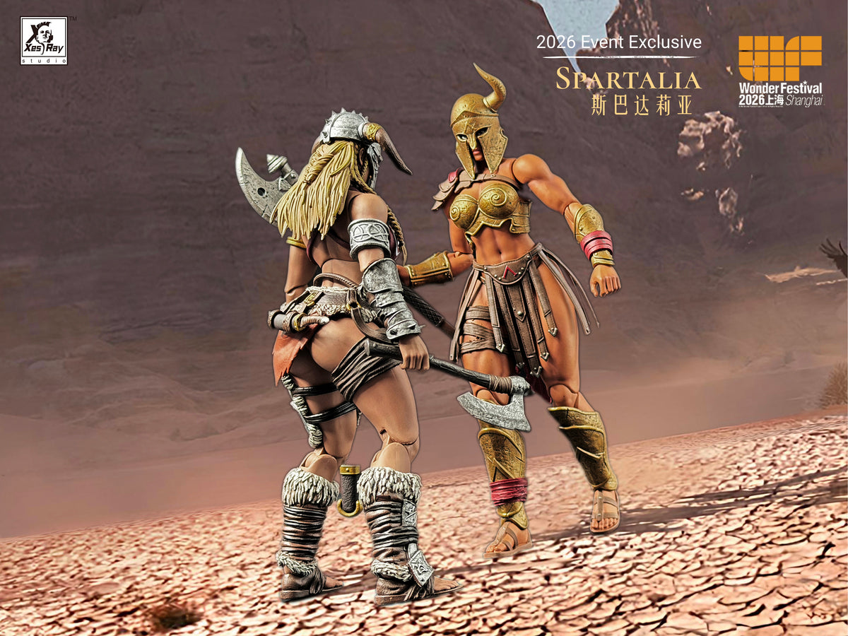 (Pre-Order) Xesray 1/12 Spartalia WF26 EE Arena and Mercenary action figure