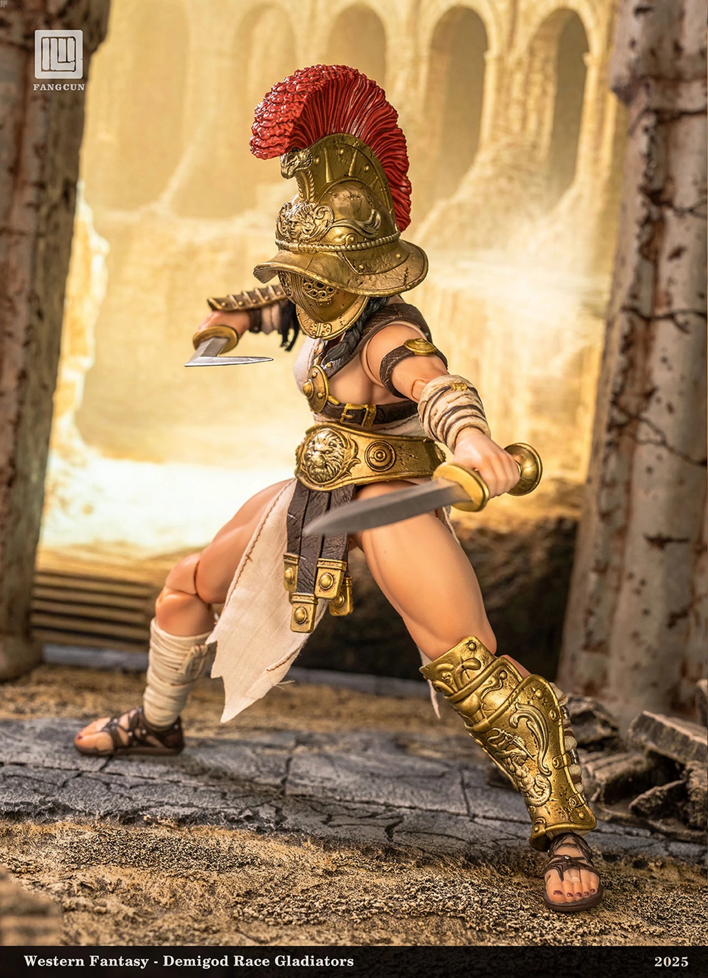 (Pre-Order) Fangcun studio 1/12 Divine Realm War Hero Akilias action figure FC001A