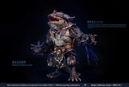 (Pre-Order) Magic Craftsman studio Temple of chaos Sobek 9.5inch Action Figure