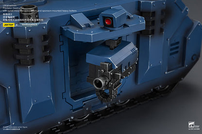 (Pre-Order) Warhammer 40k Ultramarines Predator Destructor with turret-mounted autocannon and sponson-mounted heavy bolters