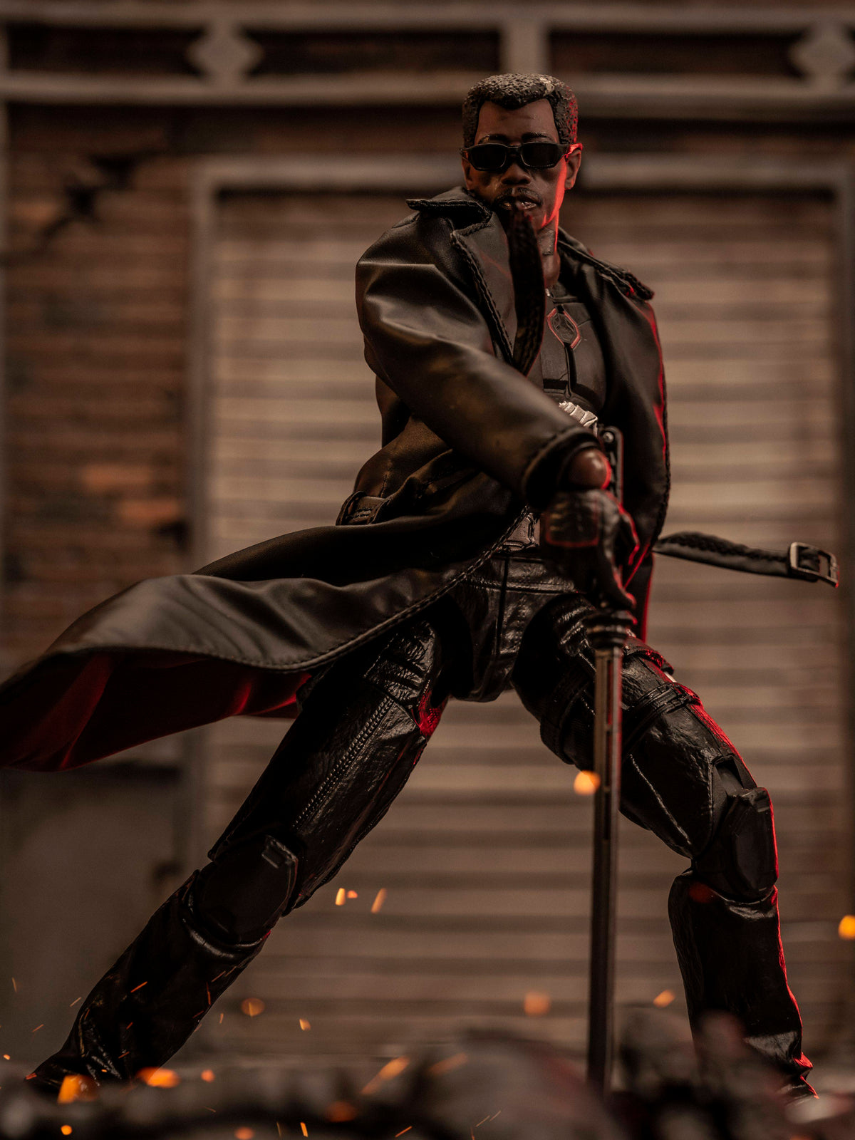 Custom 1/12 Clothing Coat for Blade
