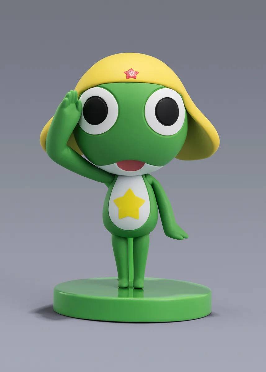 (Pre-Order) S.H. Figuarts Sergeant Keroro - Seargent Keroro & Pekoponian Suit Set
