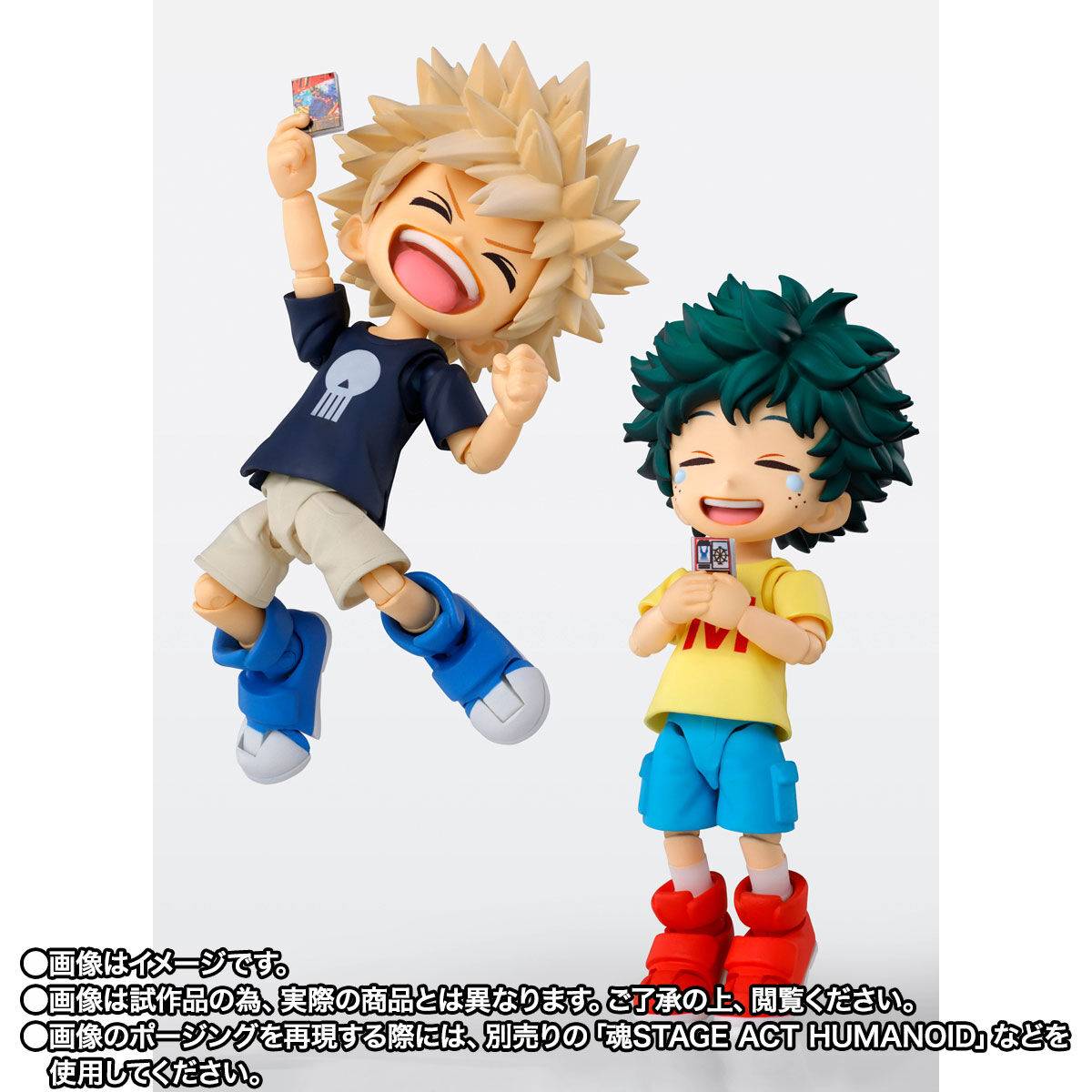 (Pre-Order) S.H Figuarts My Hero Academia - Izuku Midoriya & Katsuki Bakugo Childhood Ver. Set TamashiWeb Exclusive