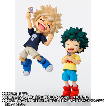 (Pre-Order) S.H Figuarts My Hero Academia - Izuku Midoriya & Katsuki Bakugo Childhood Ver. Set TamashiWeb Exclusive