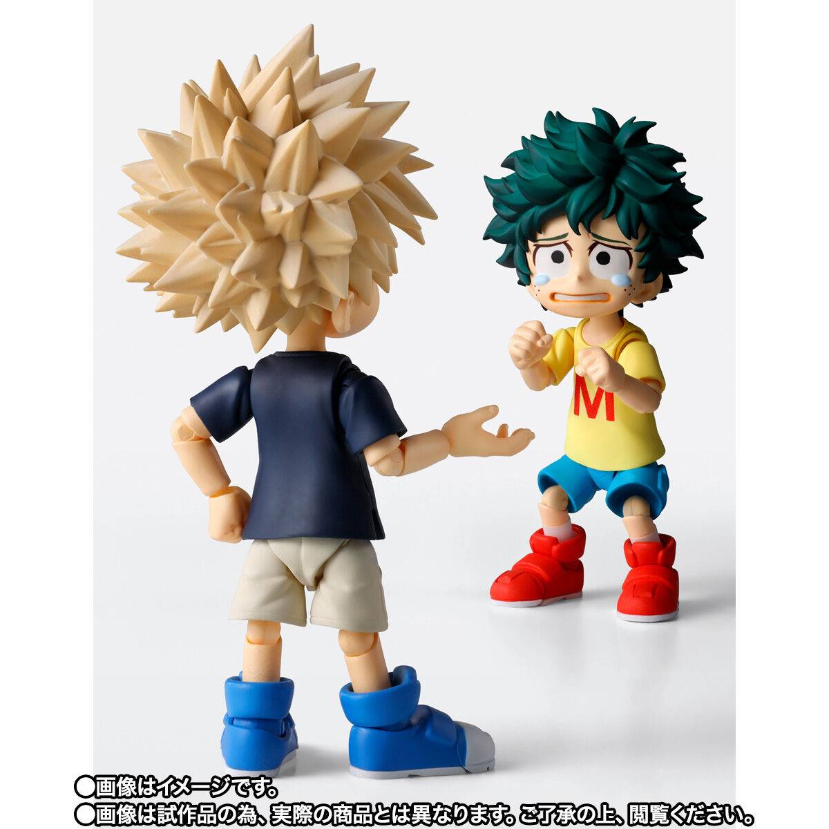 (Pre-Order) S.H Figuarts My Hero Academia - Izuku Midoriya & Katsuki Bakugo Childhood Ver. Set TamashiWeb Exclusive