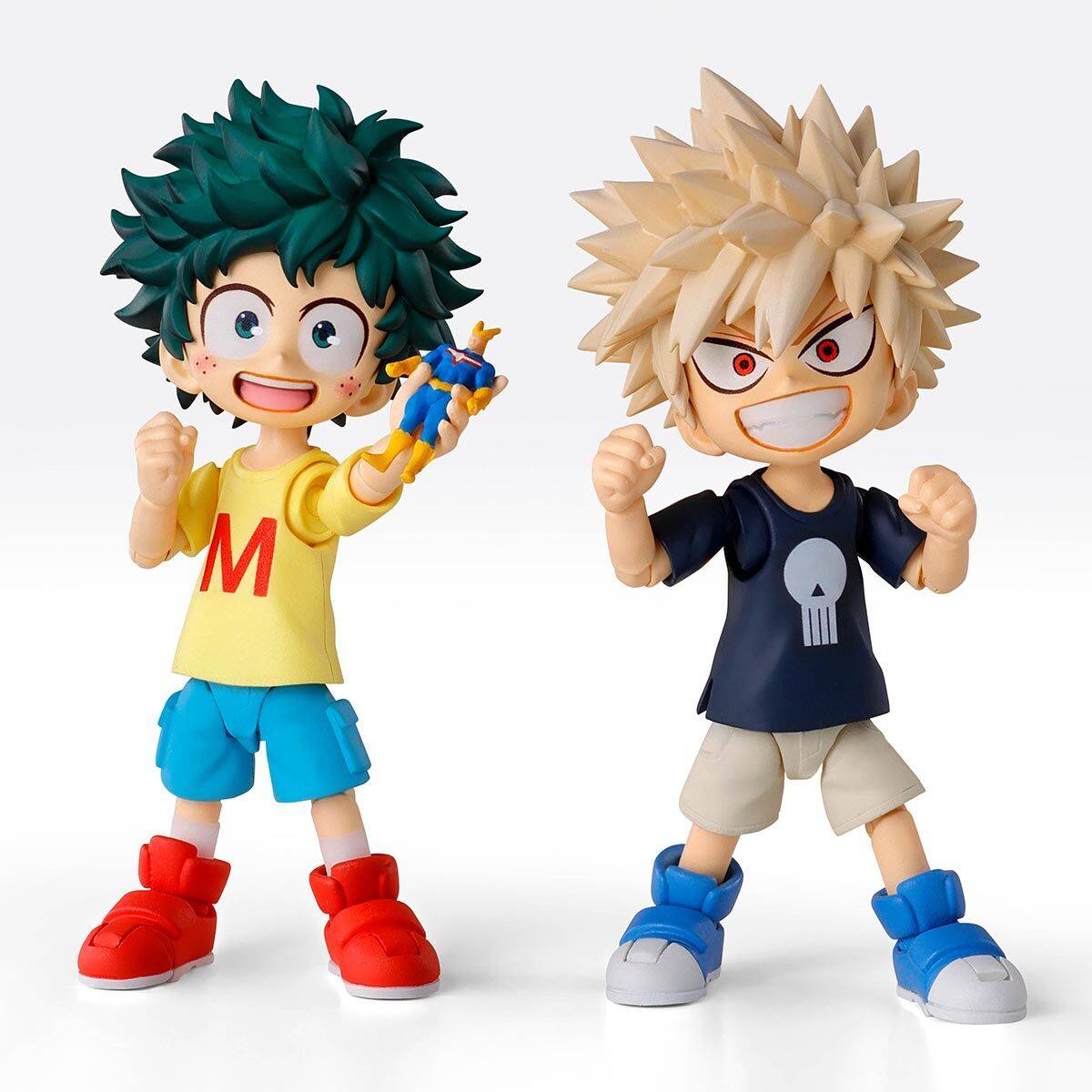 (Pre-Order) S.H Figuarts My Hero Academia - Izuku Midoriya & Katsuki Bakugo Childhood Ver. Set TamashiWeb Exclusive