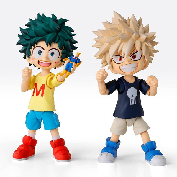 (Pre-Order) S.H Figuarts My Hero Academia - Izuku Midoriya & Katsuki Bakugo Childhood Ver. Set TamashiWeb Exclusive