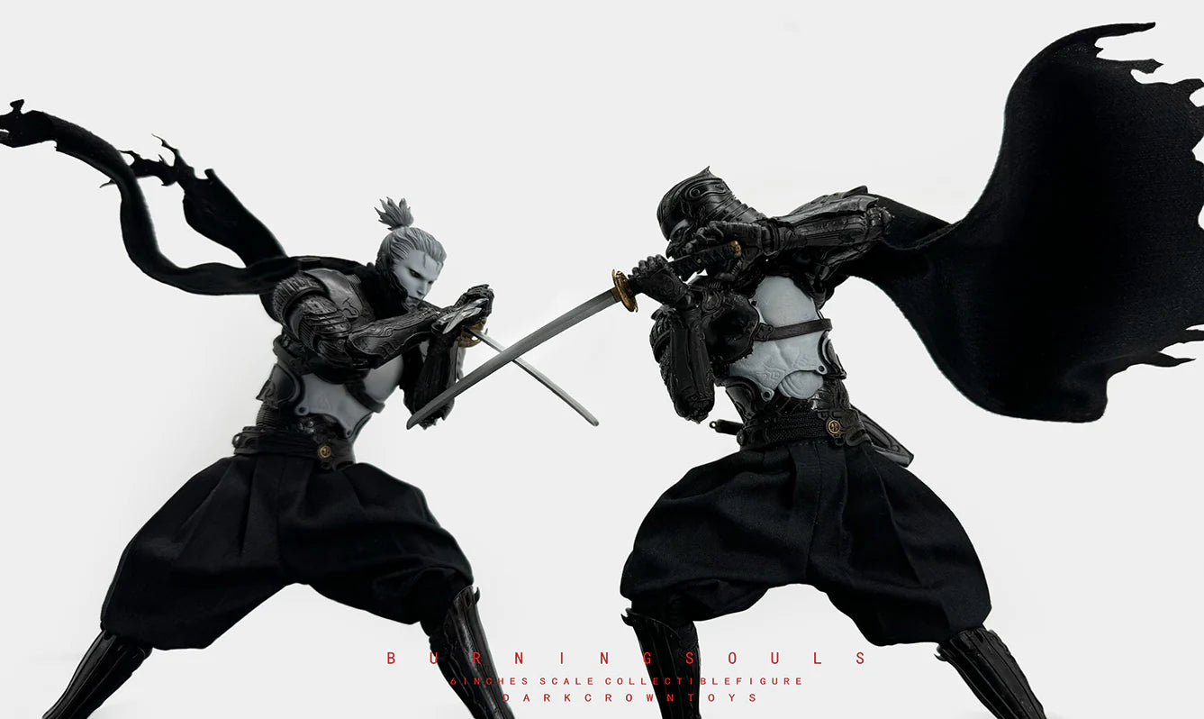 Dark Crown Toys Burning Souls 1/12 Immortal Shura Kagekura Two figures Version