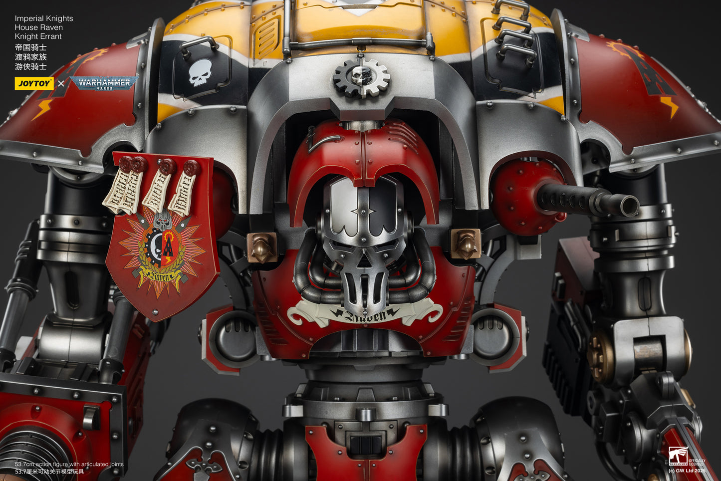 (Pre-Order) Warhammer 40k Imperial Knights House Raven Knight Errant