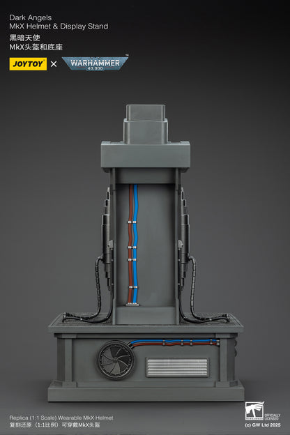 (Pre-Order) Warhammer 40k Dark Angels MkX Helmet & Display Stand