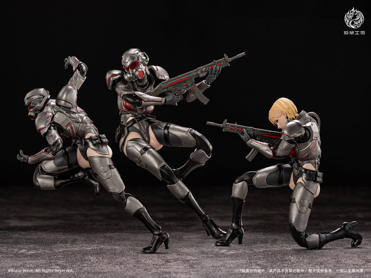 (Pre-Order) Blaze Wave studio 1/12 Galactic Soldier Brynhildr action figure