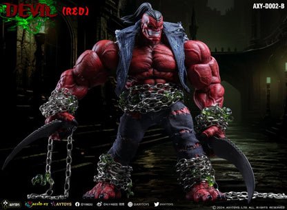 (Pre-Order) AXYTOYS Devil (Deluxe Red Ver.) 1/12 Scale Action Figure