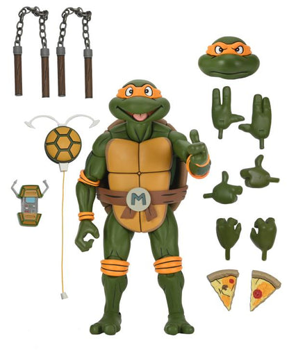 (Pre-Order) Neca Teenage Mutant Ninja Turtles (Animated Series) Michelangelo 1/4 Scale Figure