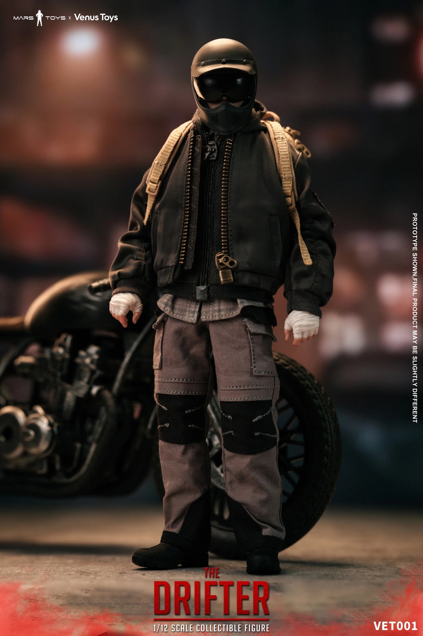 (Pre-Order) Mars Toys x Venus Toys 1/12 The Drifter Standard and Deluxe figure VET001