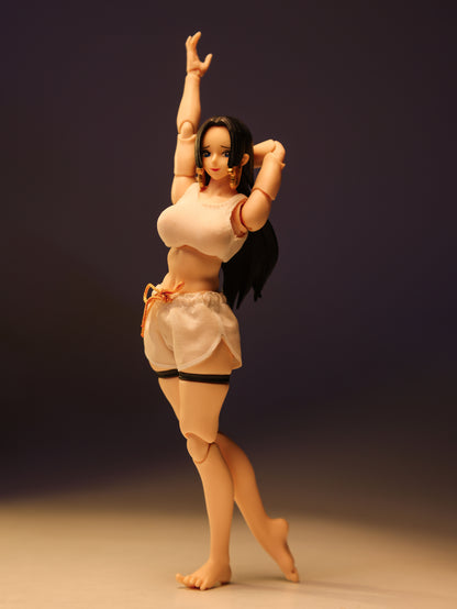 Custom 1/12 Clothing for yoga dress for Notaman Body