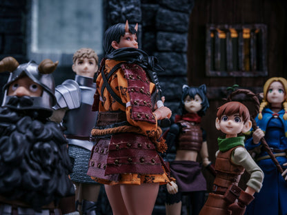 Custom 1/12 Clothing for Delicious in Dungeon Inutade on Cowl Product Oni Girl